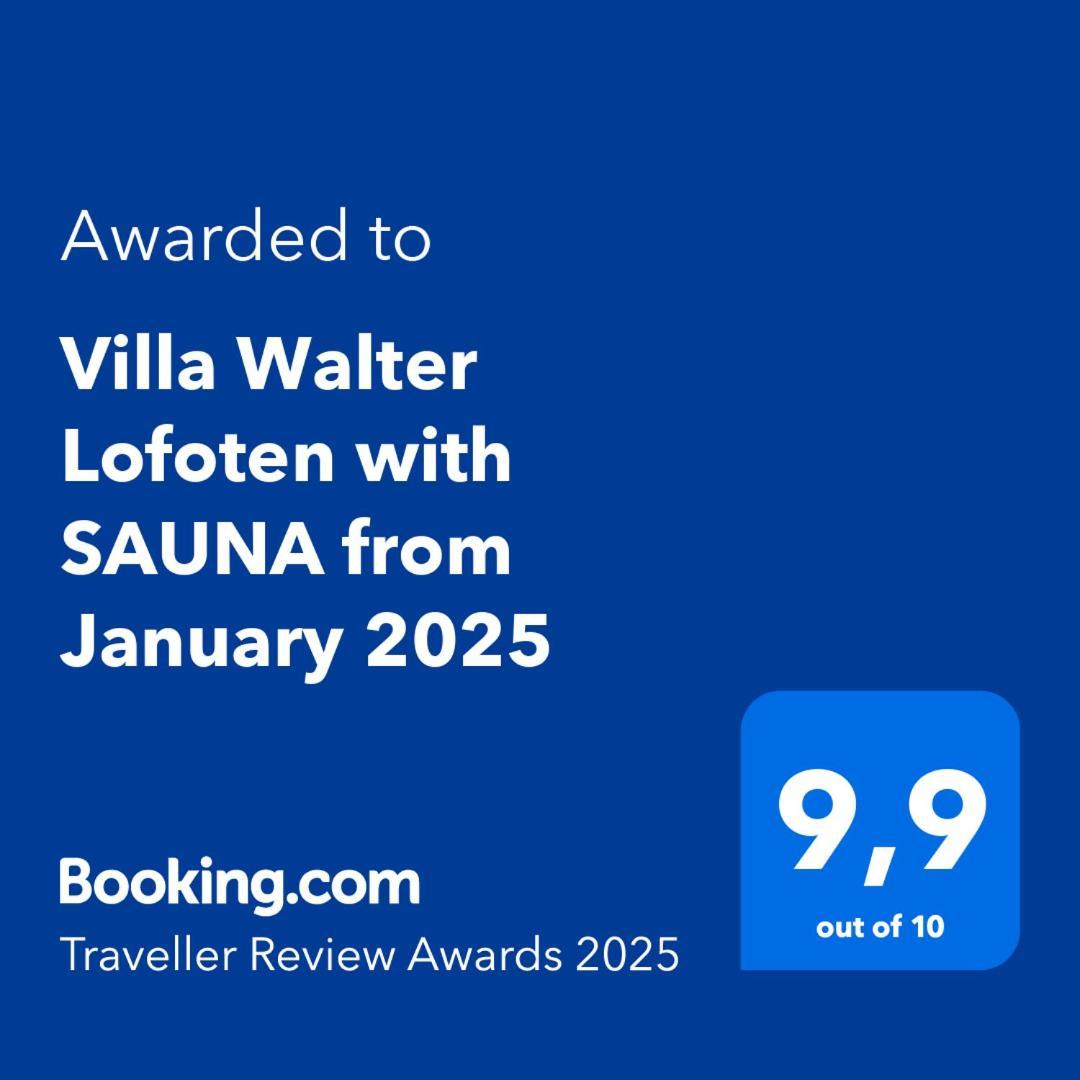 Villa Walter Lofoten With Sauna Kvalnes  Екстер'єр фото